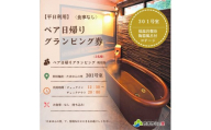 たまゆらの里 ペア グランピング券【食事なし】 (平日日帰り利用)  / 宿泊 宿 コテージ グランピング BBQ 日帰り【tys911-su301-wd】