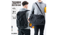 オリーブ MURA ボストンバッグ 大容量 40L 3way リュック ジム ヨガ トレーニング フィットネス ピラティス 旅行 レジャー 軽量 スポーツボストンバッグ メンズ レディース スポーツ リュック おしゃれ スポーツバッグ シューズ収納 25000円 2万5千円 岐阜県 大垣市