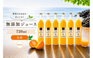 有田 みかん 100% ジュース / 温州みかん 有田みかん ストレート 果汁 無添加 柑橘 和歌山 20000円 720ml ※北海道・沖縄・離島への配送不可 //drink 【ikd100-mik720-6】