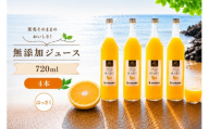 はっさく 100% ジュース / 八朔 ストレート 果汁 無添加 柑橘 和歌山 15000円 720ml ※北海道・沖縄・離島への配送不可 //drink 【ikd100-has720-4】