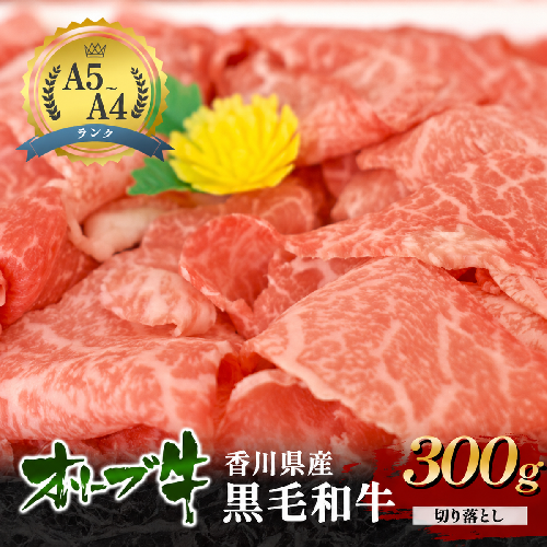 牛肉 オリーブ牛 黒毛和牛 香川県産 国産 瀬戸内 讃岐 切り落とし 300g 焼きしゃぶ すき焼き 牛丼 肉じゃが 炒め物 鍋 牛切り落とし A4 A5 和牛 牛 うし お肉 肉 ミートショップ 松屋 香川 香川県 東かがわ市 2679684 - 香川県東かがわ市