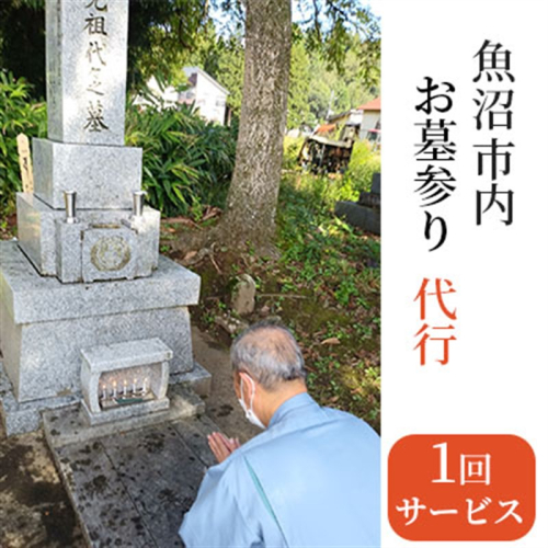お墓の確認サービス チケット お墓のお参り代行サービス お墓のお参り  2680209 - 新潟県魚沼市