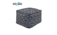 ヨギボー ラックス オットマン ダークグレー Yogibo Luxe Ottoman ビーズクッション 足置き スツール 1人掛け 椅子 高級感 モダン インテリア カバー洗える 家具 ギフト 大阪府 岸和田市 [№5385-1576]