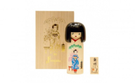 舞妓さんこけし｜京都 舞妓 人気［ 京都 村上隆 カイカイキキ アーティスト 舞妓 こけし 天然木 おしゃれ かわいい アート 現代美術 人気 おすすめ 通販 送料無料 ふるさと納税 ］
