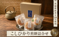 こしひかり 煎餅 詰合せ 1箱 せんべい セット 菓子 おやつ コシヒカリ