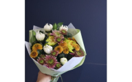 季節の お花 で束ねた 仏花 【 花瓶 用 】S 仏花 生花 お供え