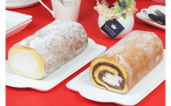【 菓子庵たちかわ 】 濃厚ミルクの つくばロール & あんロール 2本セット ケーキ ロールケーキ 米粉 ミルク 餡子 あんこ