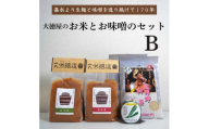 大徳屋の味噌とお米の詰め合わせ＜Bセット＞ / 自然発酵 天然醸造【1485513】