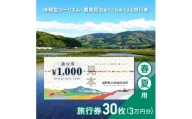 遠野旅の産地直売所 旅行券 30,000円分 春夏用 岩手県 遠野市 ツアー 宿泊 体験 チケット【1506663】