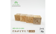 遠野の森の木の絵本 「 だれがどすた? SL銀河 版 」 木製おもちゃ 遠野市 もくもく絵本研究所【1693656】