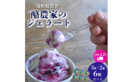 ＜毎月定期便＞遠野酪農舎 ジェラート 130ml 6個 食べ比べ セット全12回【4051614】