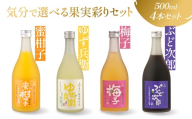 気分で選べる果実のごほうび　4種のフルーツリキュールセット | リキュール 果実酒 柑橘 みかん  梅 柚子 ぶどう 日本酒 酒 飛騨高山 有限会社舩坂酒造店  FB065
