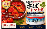 【6月発送】さば缶詰 トマト煮 180g×24缶セット 発送時期が選べる 【有機トマトが引き立てる鯖の旨み】【 お試し サバ缶 無添加 無着色 おつまみ 備蓄 防災 食料 長期保存 非常食 和尚印 国産 】 RT3368-24