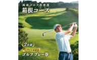 凾南ゴルフ倶楽部 施設利用券 (箱根コース平日昼食付き2名様)【KN-007-001】
