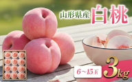山形県産 白桃 3kg FSY-2865