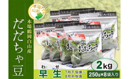 【数量限定】【期間限定】枝豆の王様『だだちゃ豆』。本場鶴岡市白山産。茹でるそばから立ち込める豊かな香りで、美味しさの違いがわかります。食べた瞬間、口に広がる深いコクと、噛むほどに味わう豆の甘さで「ただ