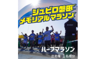 ＜2026年11月22日開催＞第29回ジュビロ磐田メモリアルマラソン　ハーフマラソン出走権　1名様分【1741812】