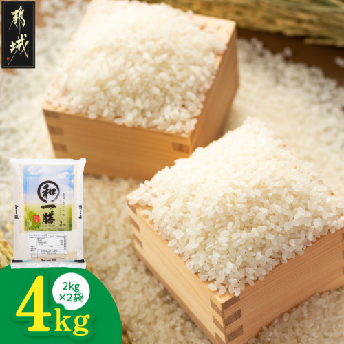 都城産と国産のブレンド米 4kg_AA-15-013-4kg 2702458 - 宮崎県都城市