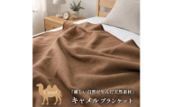 【シングルサイズ】厳しい自然が生んだ暖かさ キャメル100%(毛羽部分)毛布 140×200cm〈泉大津産〉 CA-20S BE | 毛布 キャメル ブランケット ひざ掛け 掛け毛布 寝具 防寒 国産 日本製 睡眠