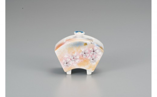 2.5号香炉　花の舞 民芸品 工芸品 雑貨 日用品 インテリア 香り 小物 2705602 - 石川県能美市