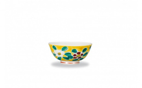 九谷焼 プチ飯碗 花文 a02 工芸品 茶碗 ご飯用 お茶碗 誕生日プレゼント 還暦祝い 古希 喜寿 米寿 退職 定年 プレゼント お祝い お返し お礼 2705669 - 石川県能美市