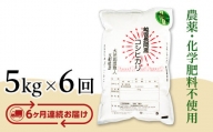 E1-12【6ヶ月連続お届け】新潟県長岡産コシヒカリ5kg