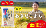 【定期便12ヶ月】秋田県産あきたこまち(白米)10kg　/ 米 10kg 白米 令和7年産 秋田県産 あきたこまち 5kg×2袋 おにぎり 大館 東北 秋田 小分け こわけ 大館市 10キロ 10ｷﾛ 10きろ
