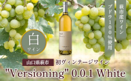 『Versioning』 0.0.1 White (萩市産ワインブドウ100% 白ワイン)
