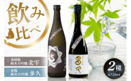 日本酒飲み比べ2本セット 基峰鶴「純米大吟醸 北雫」とSAGA認定酒 東鶴「純米大吟醸 多久」 720ml【佐賀ん酒 日本酒 飲み比べ 純米大吟醸 地酒 佐賀県産 基山商店 東鶴酒造】K085045