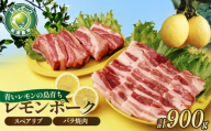 豚肉 「青いレモンの島」育ちのレモンポーク 900g(スペアリブ500g+バラ焼肉400g) | 豚肉 スペアリブ バラ 豚バラ レモンポーク 焼肉 豚肉 ポーク レモン 檸檬 れもん バラ肉 おかず 冷凍保存 真空 小分け 最優秀賞