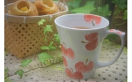 【伊万里焼】一珍りんご絵マグカップ H705