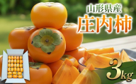 山形県産 庄内柿 3kg FSY-2862