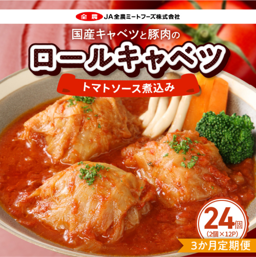 ＜3か月定期便＞国産キャベツと豚肉のロールキャベツ（12P入り）［022J47-T］ 2716313 - 愛知県小牧市
