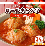 ＜3か月定期便＞国産キャベツと豚肉のロールキャベツ（12P入り）［022J47-T］