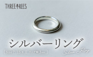 【日常のアクセントに】シルバーリング  LS-06  / マット / 12号