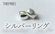 【日常のアクセントに】シルバーリング  LS-07  / 鏡面 / 6号