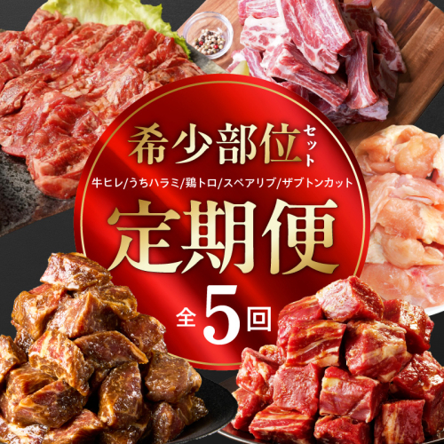【定期便】希少部位 定期便6.5万円コース【小分け 希少部位 ヒレ 鶏肉 スペアリブ はらみ ハラミ 牛肉 焼肉 BBQ 簡単調理 味付き】 mrzZ106 2719457 - 大阪府泉佐野市
