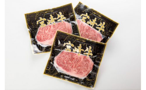 宮崎牛サーロインステーキ　600g（200g×3枚）_A0058-007 2719575 - 宮崎県綾町
