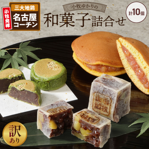 【訳あり】小牧ゆかりの和菓子詰合せ（簡易包装）［009B17］ 2720938 - 愛知県小牧市