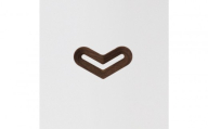 旭川家具 コサイン cosine STEPSブローチHEART ウォルナット[ 旭川家具 北海道 旭川市 木製 家具 小物 アクセサリー ブローチ シンプル ナチュラル 手作り 北欧 天然木 無垢 ]_05787