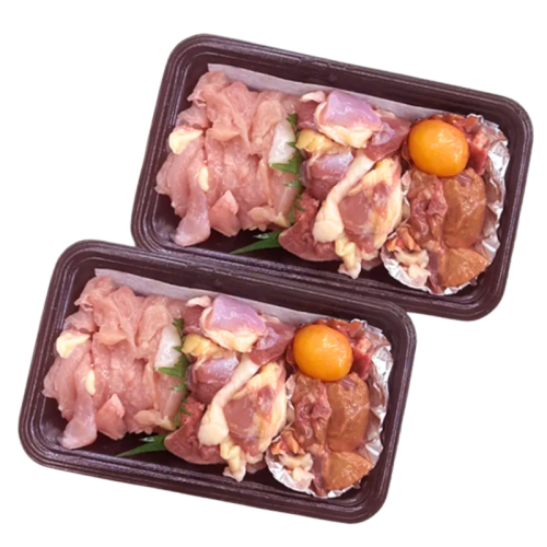 【Amazon特別価格】 数量限定 比内地鶏 200g 2パック カット 鶏肉 地鶏 国産鶏肉 2725060 - 秋田県能代市