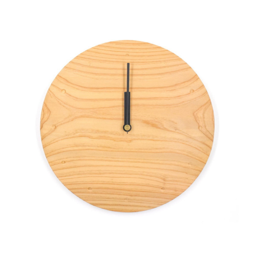 【Amazon特別価格】Wooden clock 木の時計（秋田杉） 2725093 - 秋田県能代市