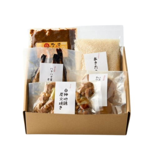 【Amazon特別価格】能代の「うまいもん」集めました! おうちで簡単調理！能代ふるさとお試しセット 5品 2725166 - 秋田県能代市