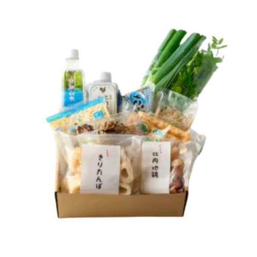 【Amazon特別価格】酒食彩宴粋 こだわり きりたんぽ＆だまこ鍋セット 4～5人前 鍋セット きりたんぽ鍋セット きりたんぽ鍋 だまこ 郷土料理 秋田県 能代市 2725170 - 秋田県能代市