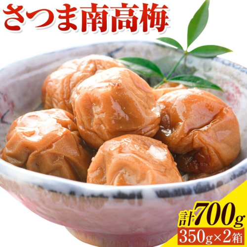 梅干し さつま 南高梅 白干し梅 うめぼし 計700g (350g×2箱) 農事組合法人 梅香丘《30日以内に出荷予定(土日祝除く)》鹿児島県 さつま町 送料無料 梅 うめ ウメボシ ご飯 ご飯のお供 お取り寄せ 2727773 - 鹿児島県さつま町