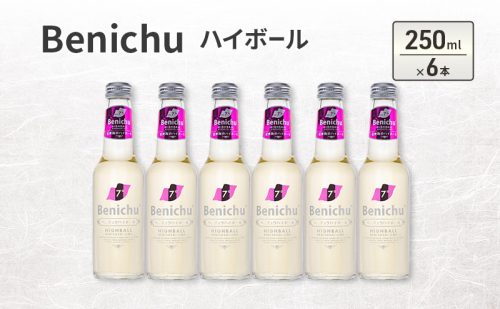Benichu ハイボール　６本入 2728136 - 福井県若狭町
