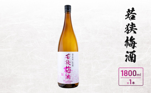 若狭梅酒　1800ml　1本入 2728139 - 福井県若狭町