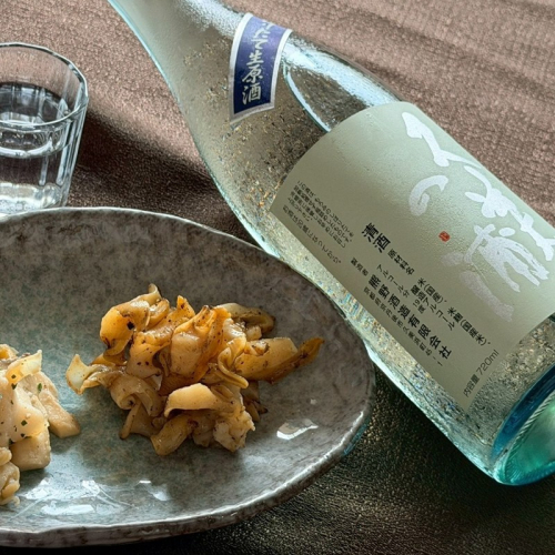 【数量限定】久美の浦「しぼりたて生原酒」＆「バイ貝」おつまみセット 原酒 酒 おつまみ バイ貝 セット ふるさと納税 日本酒 2728967 - 京都府京丹後市