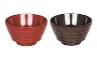 川連漆器 夫婦椀 リーニュ【(株)阿部健吉商店】[C5302]
