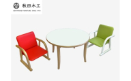 【秋田木工】キッズチェア「ゆざわっこ」【かわいい・カラフル・丈夫】【秋田木工(株)】[O7401]